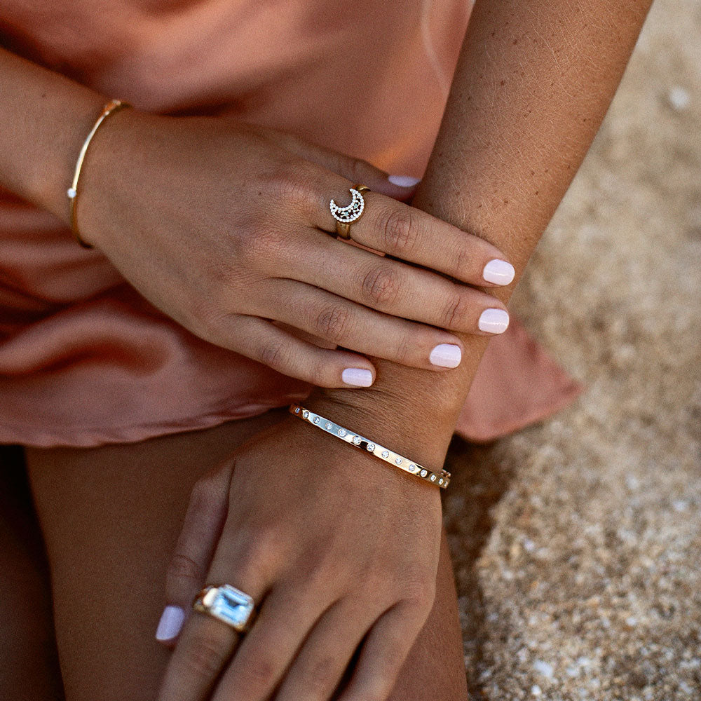 Adele Diamond Bangle