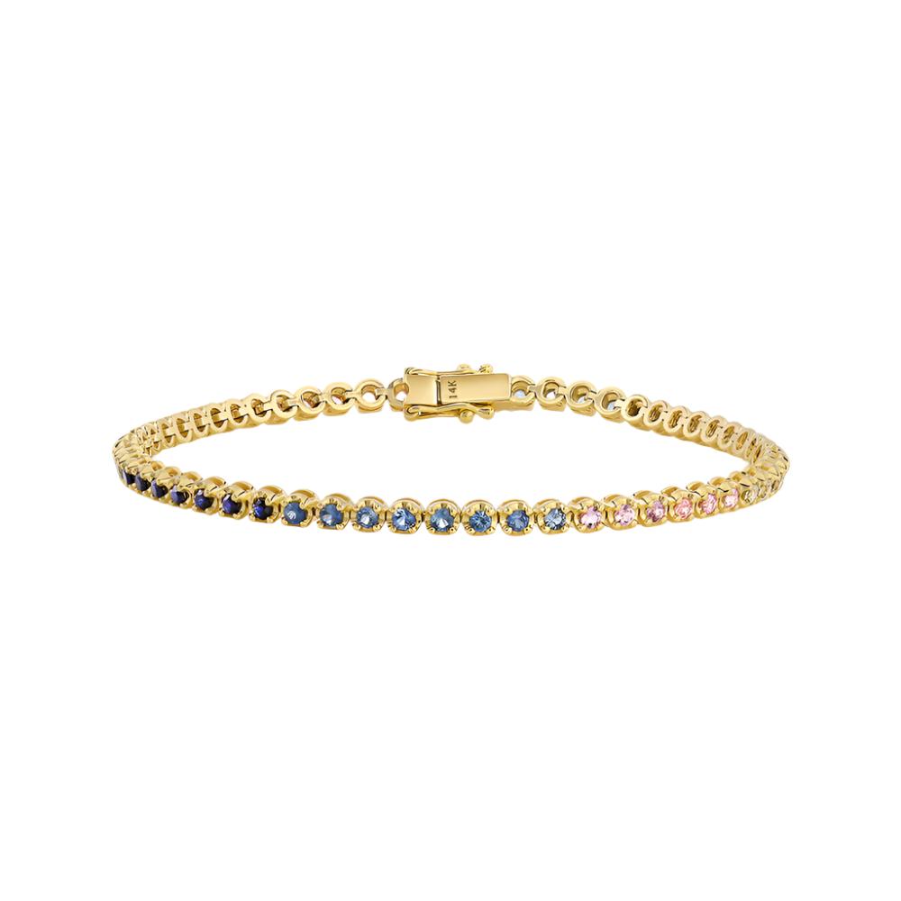 Bella Due Ombre Sapphire Tennis Bracelet