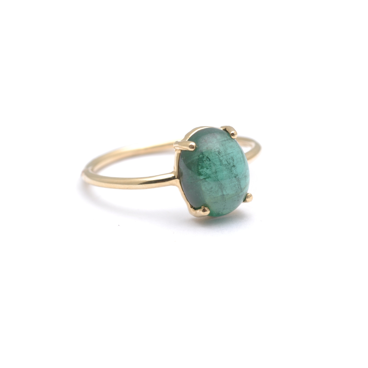 Green Tourmaline Ring