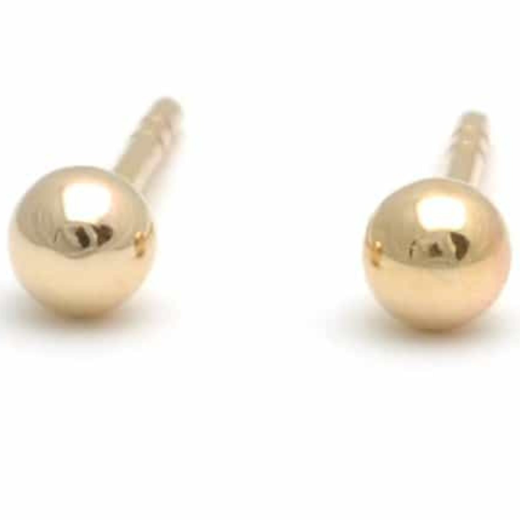 Mini Gold Ball Studs