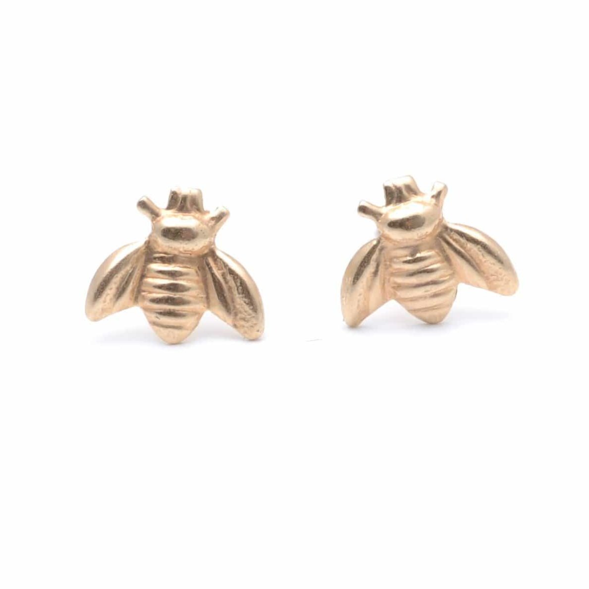 CLA EARRINGS Bumble Bee Yellow Gold Studs