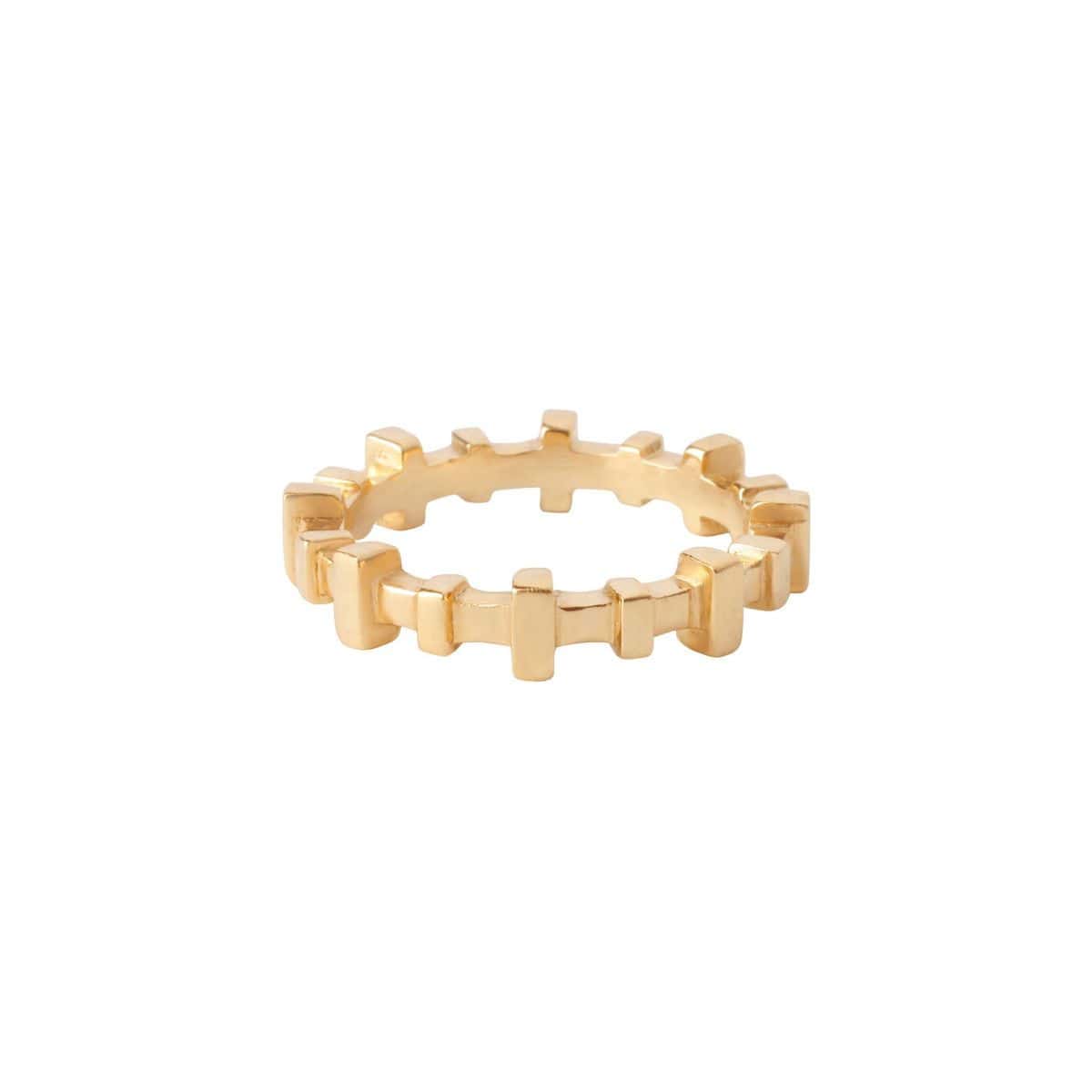 Tarrah RINGS 18K Art Deco Bar Band